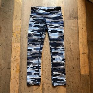 Lululemon blue camp leggings